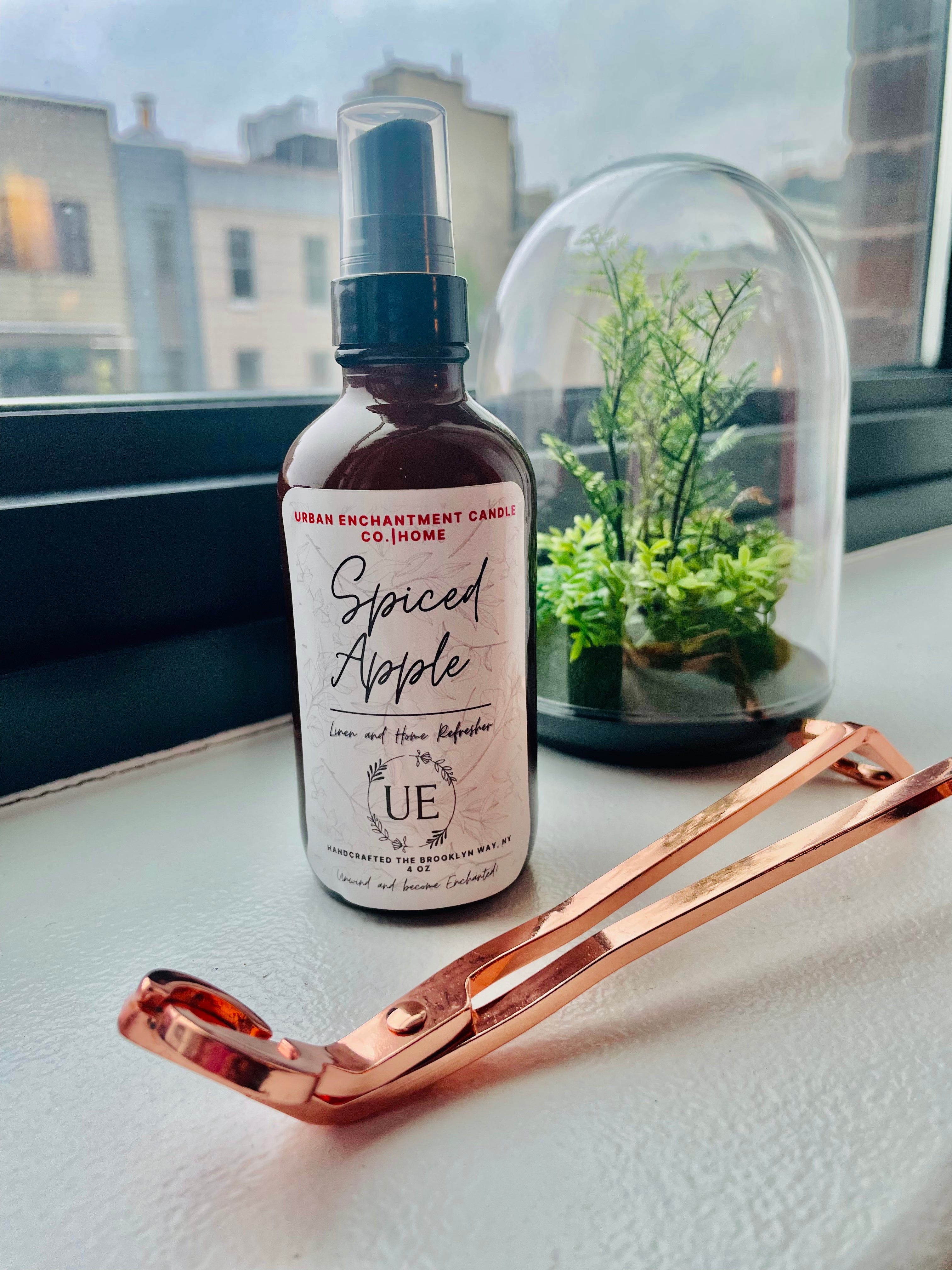 Spiced Apple Room and Linen Spray – Urban Enchantment Candle Co.